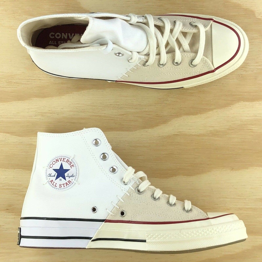 Converse x Slam Jam Chuck Taylor 70 High Top White Athletic Mens Skating Shoes - Picture 3 of 9